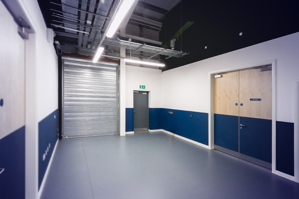 Prescient DC data centre loading bay and secure store